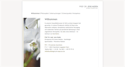 Desktop Screenshot of kardiologie-privatpraxis.de
